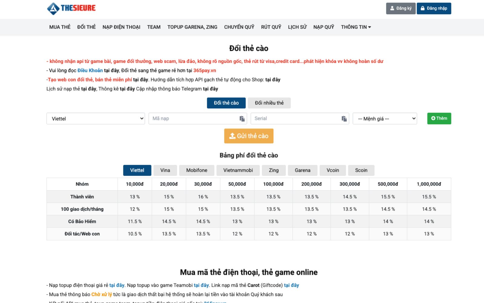 Website Thesieure.com