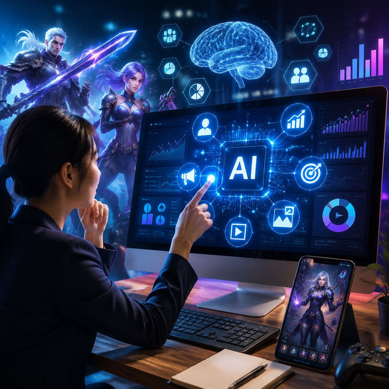 Ứng Dụng AI Cho Phòng Marketing Game: Tăng Lượt Cài Đặt Ứng Dụng AI Cho Phòng Marketing Game: Tăng Lượt Cài Đặt
